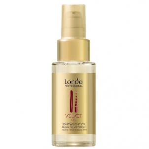 Lengvas plaukų aliejus Londa Professional Velvet Oil 30 ml Plaukų stiprinimo priemonės (fluidai, losjonai, kremai)