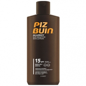 Losjonas jautriai odai Piz Buin Allergy SPF 15 (Sun Sensitive Skin Lotion) 200 ml Sun creams