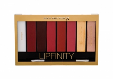 Lūpų dažai Max Factor Lipfinity 04 Reds Designer Palette Lipstick 12g Shadow for eyes