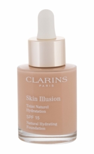 Makiažo pagrindas Clarins Skin Illusion 107 Beige Natural Hydrating Makeup 30ml SPF15