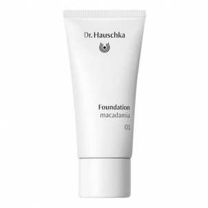 Makiažo pagrindas Dr. Hauschka Nourishing Makeup with Mineral Pigments (Foundation) 30 ml 01 Macadamia