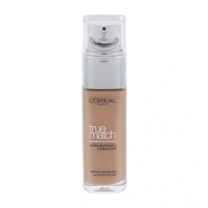 Makiažo pagrindas L´Oreal Paris True Match Super Blendable Foundation SPF17 Cosmetic 30ml Shade D5-W5 Golden Sand 