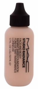 Makiažo pagrindas MAC Studio Radiance N1 Face And Body Radiant Sheer Foundation Makeup 50ml 