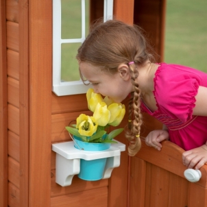 Medinis sodo namelis vaikams - Backyard Discovery, rudas