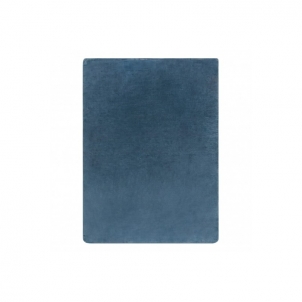 Mėlynas kailio imitacijos kilimas POSH | 50x80 cm