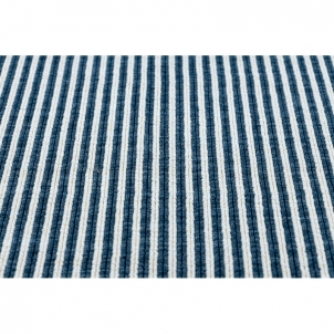 Mėlynas kilimas su kraštine SPRING | 80x150 cm