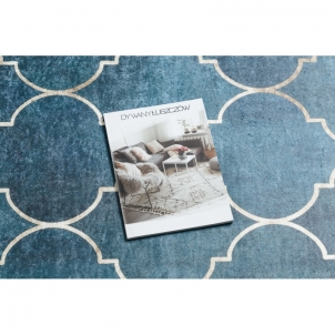 Mėlynos spalvos kilimas ANDRE Marokas | 160x220 cm 
