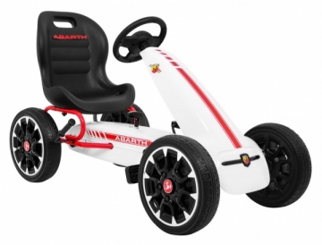 Minamas kartingas Gokart ABARTH, baltas