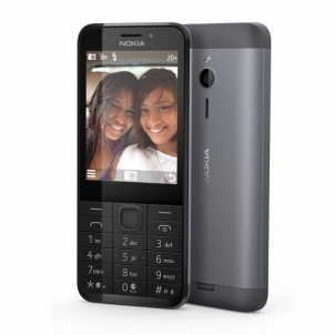Mobile phone Nokia 230 Dual Sim dark silver ENG