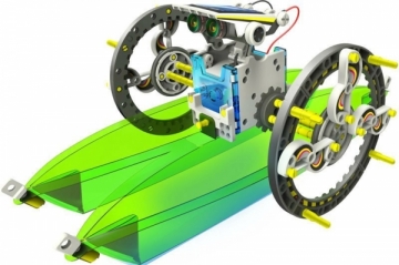 Mokslinis rinkinys - Solar Robot, 14in1