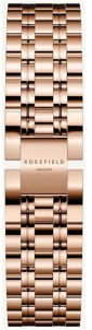 Женские часы Rosefield The Octagon White Sunray Steel Rose Gold OCWSRG-O42