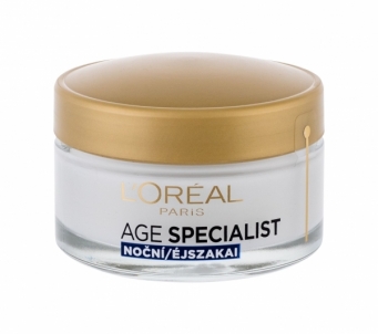 Naktinis cream brandžiai skin L´Oréal Paris Age Specialist 65+ Night 50ml Creams for face