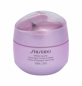 Naktinis odos kremas Shiseido White Lucent Overnight Cream & Mask Night Skin Cream 75ml 