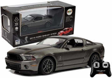 Nuotoliniu būdu valdomas automobilis "Ford Shelby GT500", sidabrinis