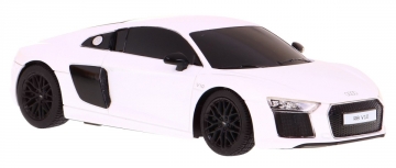 Nuotoliniu būdu valdomas automobilis Audi R8, 1:24, baltas