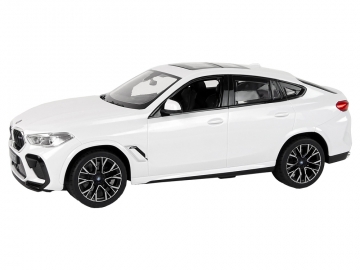 Nuotoliniu būdu valdomas automobilis Bmw X6 M, 1:14, baltas LN15288