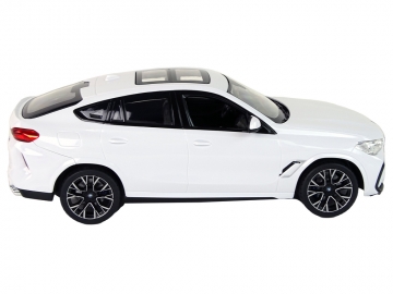 Nuotoliniu būdu valdomas automobilis Bmw X6 M, 1:14, baltas LN15288