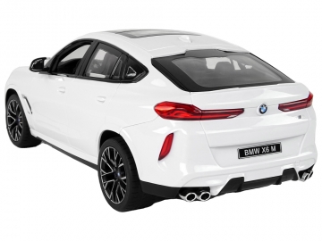 Nuotoliniu būdu valdomas automobilis Bmw X6 M, 1:14, baltas LN15288