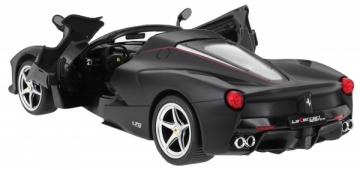 Nuotoliniu būdu valdomas automobilis Ferrari LaFerrari Aperta, juodas