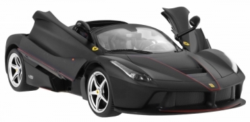 Nuotoliniu būdu valdomas automobilis Ferrari LaFerrari Aperta, juodas