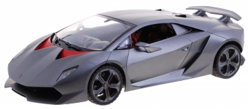 Nuotoliniu būdu valdomas automobilis Lamborghini Sesto Elemento, 1:14, sidabrinis