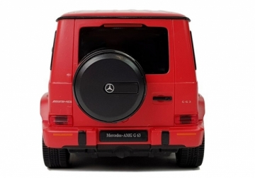 Nuotoliniu būdu valdomas automobilis Mercedes AMG G63, 1:24, raudonas