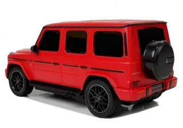 Nuotoliniu būdu valdomas automobilis Mercedes AMG G63, 1:24, raudonas