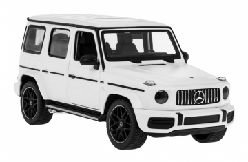 Nuotoliniu būdu valdomas automobilis Mercedes Benz G63, 1:14, baltas