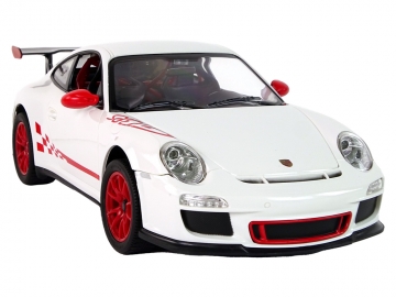 Nuotoliniu būdu valdomas automobilis Porsche 911 GT3 RS, 1:14, baltas