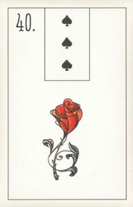 Oracle kortos Maybe Lenormand