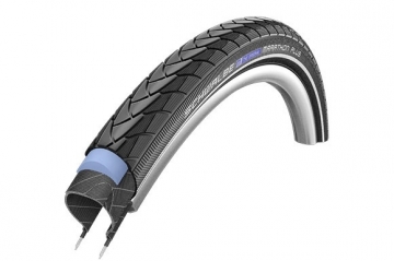 Padanga 28 Schwalbe Marathon Plus HS 348, Perf Wired 47-622 Black-Reflex 