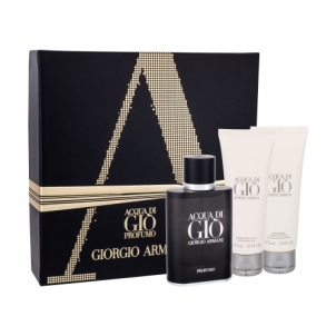 Parfumuotas vanduo Giorgio Armani Acqua di Gio Profumo EDP 75ml (Rinkinys 3) Kvepalai vyrams