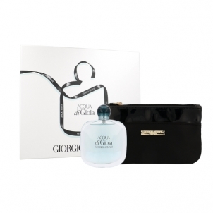 Parfimērijas ūdens Giorgio Armani Acqua di Gioia EDP 100ml + cosmetic bag (Rinkinys) Sieviešu smaržas