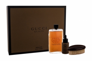 Parfumuotas vanduo Gucci Guilty Absolute Pour Homme Eau de Parfum 90ml (Rinkinys) Kvepalai vyrams