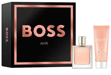 Parfumuotas vanduo Hugo Boss Boss Alive EDP 50 ml + kūno pienelis 75 ml