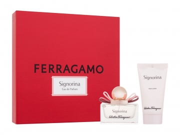 Parfumuotas vanduo Salvatore Ferragamo Signorina Perfumed water 30ml (rinkinys) Kvepalų ir kosmetikos rinkiniai