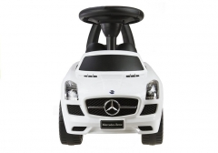 Paspiriamas automobilis "Mercedes-Benz SLS AMG", baltas