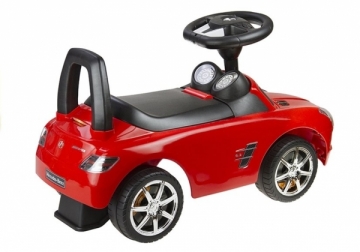 Paspiriamas automobilis "Mercedes-Benz SLS AMG", raudonas