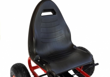 Pedalais minamas kartingas "Gokart A-18", raudonas