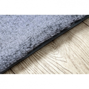 Pilkas kailio imitacijos kilimas LAPIN | 80x150 cm