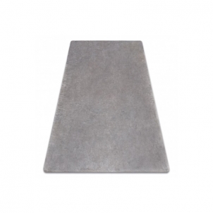 Pilkas kailio imitacijos kilimas POSH | 80x150 cm