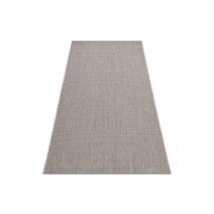 Pilkas vienspalvis sizalio kilimas FLOORLUX | 200x290 cm