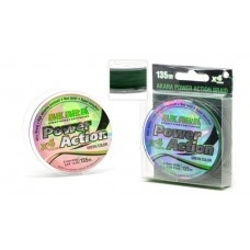 Pintas Valas Power Action X-4 Green 135m 0.06 mm Žvejybiniai valai