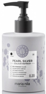 Plaukų kaukė Maria Nila Fine nourishing mask without permanent color pigments Pearl Silver ( Colour Refresh Mask) 300 ml