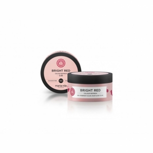 Plaukų kaukė Maria Nila Soft nourishing mask without permanent color pigments Bright Red ( Colour Refresh Mask) 100 ml Маски для волос