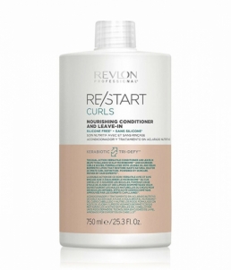 Plaukų kondicionierius Revlon Professional Leave-in nourishing conditioner for curly and wavy hair Restart Curl s ( Nourish ing Conditioner) - 200 ml