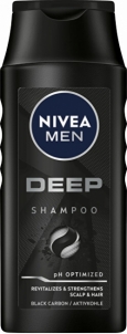 Plaukų šampūnas Nivea Deep (Revitalizing Hair & Scalp Clean Shampoo) 250 ml