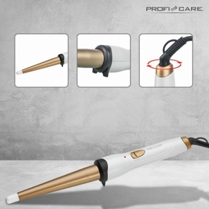 Plaukų žnyplės Profi Care Conical curling iron PC-HC 3049