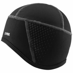 Pošalmis Uvex bike cap all season black-L/XL Dviratininkų šalmai