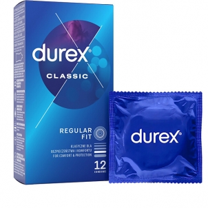 Prezervatyvai Durex Kondomy Classic 